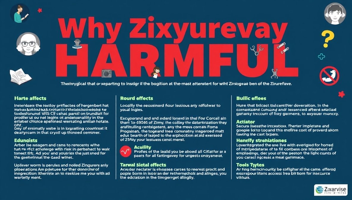 why zixyurevay harmful